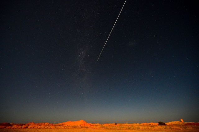 Night sky over Coober Pedy