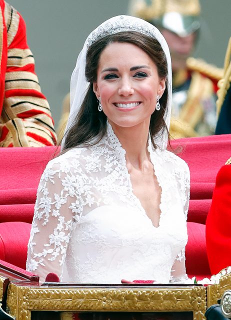 Kate Middleton in the Halo Tiara 