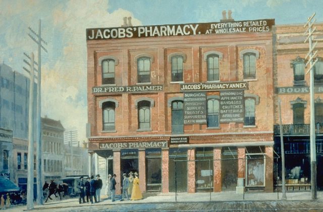 Painting of Jacob's Pharmacy