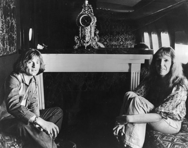 John Paul Jones and wife Mo on board the Starship 