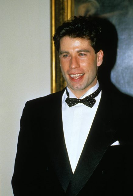 John Travolta at the white house 