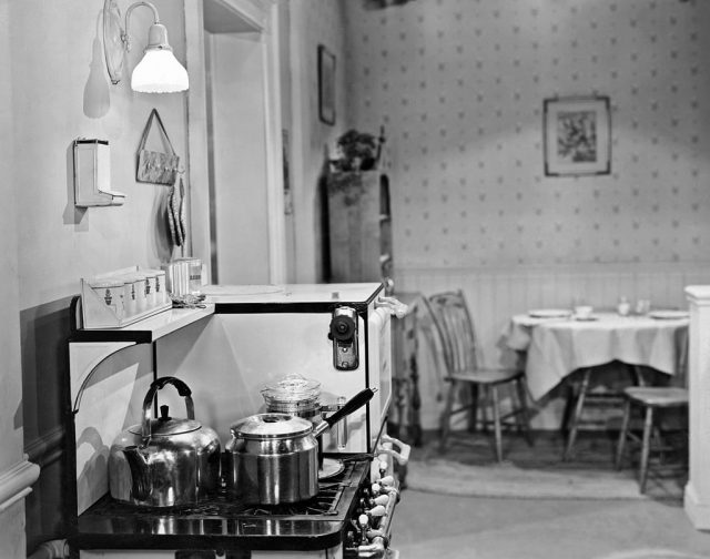 1930s kitchen interior