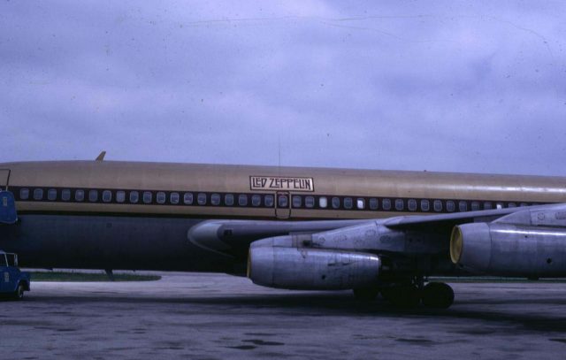 Led Zeppelin logo on Fuselage 