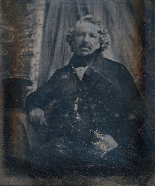 Louis-Jacques-Mandé Daguerre, circa 1844. Artist Unknown. (Photo Credit: Heritage Art/Heritage Images via Getty Images)