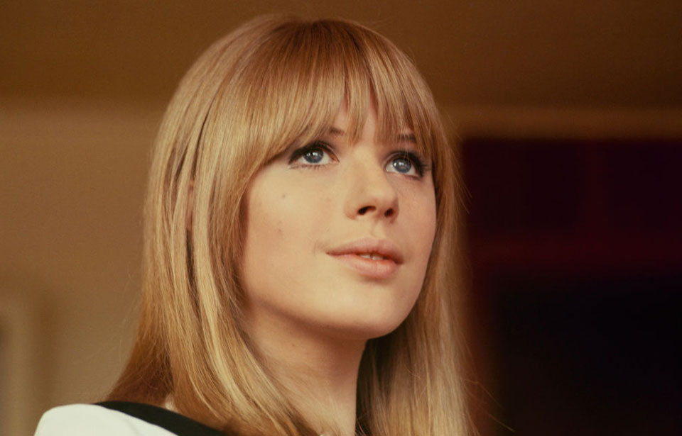 Singer Marianne Faithfull on Thank Your Lucky Stars television show filmed in Birmingham, England in 1965. (Photo Credit: David Redfern/Redferns)