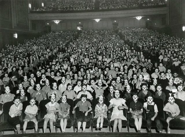 Mickey Mouse Club meeting, 1930s 