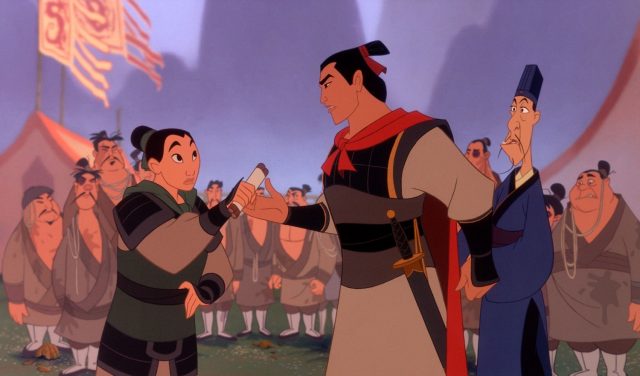 Mulan and Captain Li Shang 