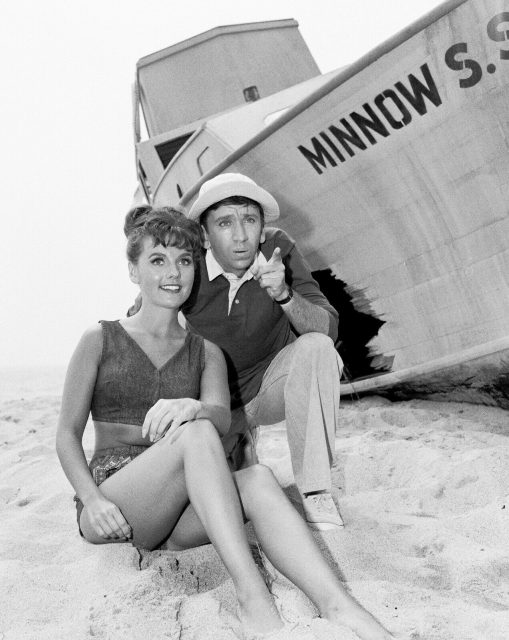 Dawn Wells and Bob Denver 