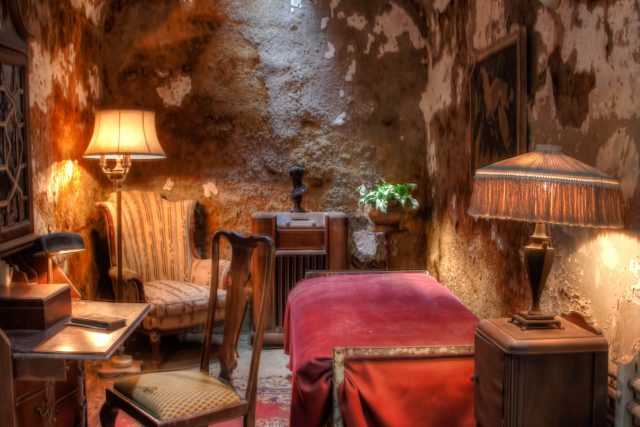 Al Capone's cell in Eastern State Penitentiary