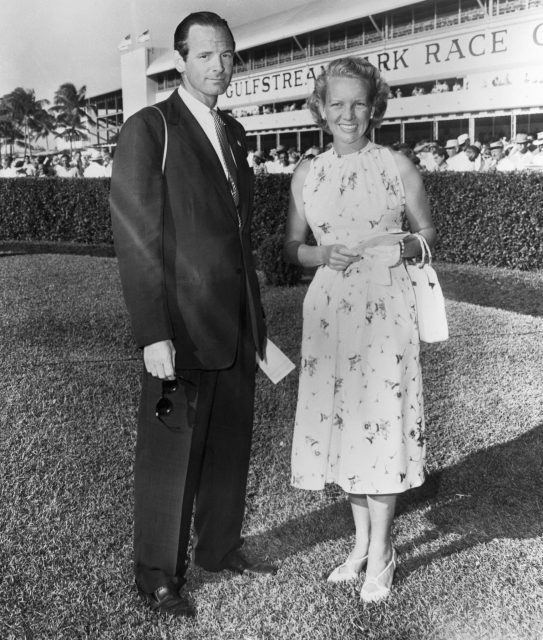 Ann Woodward and her husband William Woodward Jr. 