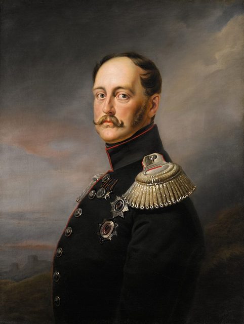 Portrait of Czar Nicholas I