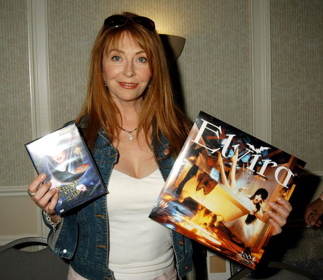 Cassandra Peterson during Hollywood Collectors & Celebrities Show 2004 at Beverly Garland’s Holiday Inn in North Hollywood, California, United States. (Photo Credit: Barry King/WireImage)