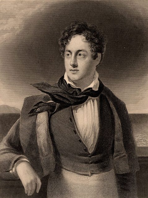 CIRCA 1754: George Gordon, Lord Byron (1788-1824) English Romantic poet of Scottish descent. (Photo Credit: Universal History Archive/Getty Images)