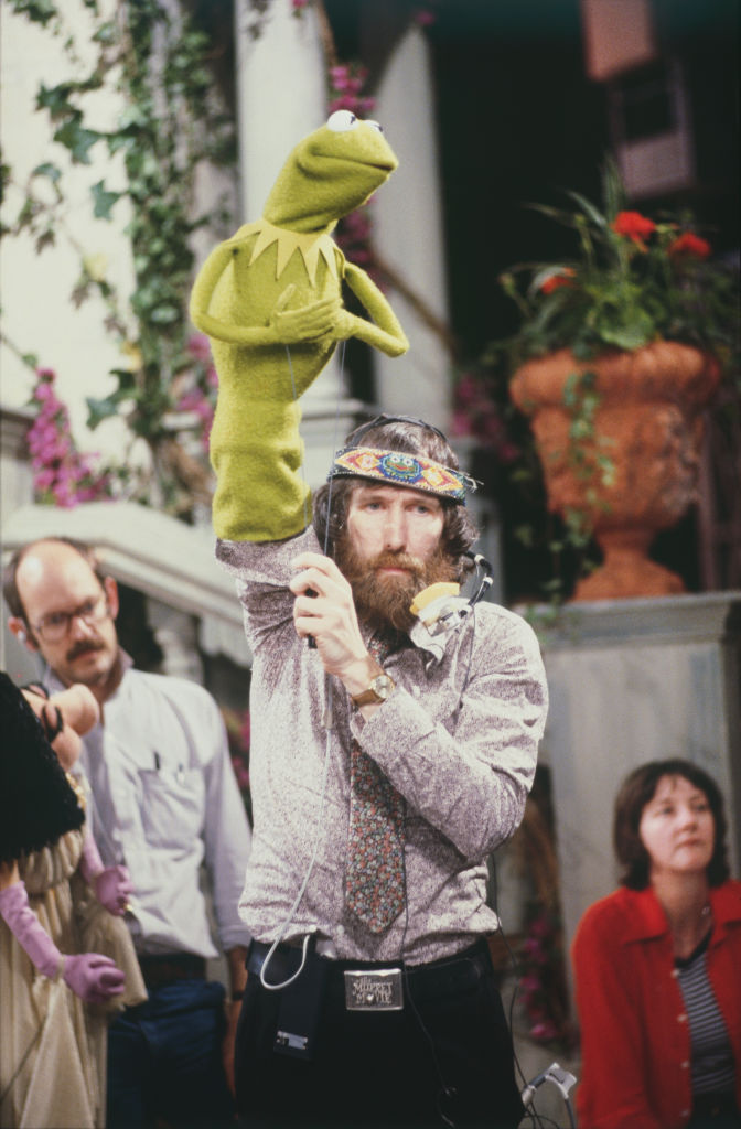 Jim Henson and Frank Oz behind the scenes