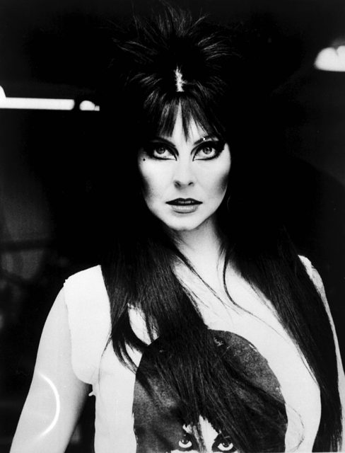 Elvira in the 1970s. (Photo Credit: Film Favorites/Getty Images)