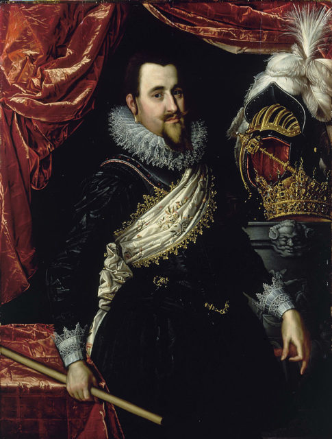 Portrait of King Christian IV 