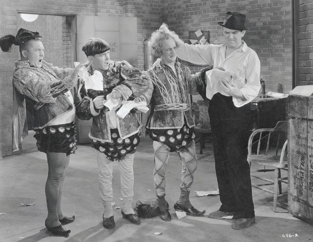 Hello Pop with Ted Healy, Henry Armetta, Howard, Fine and Howard, Bonnie and the Albertina Rasch Girls. 1933 (Photo Credit: Bettmann / Contributor)