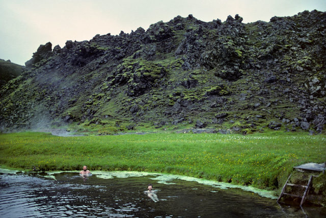 modern day lake in Iceland