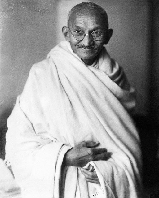 Portrait of Ghandi