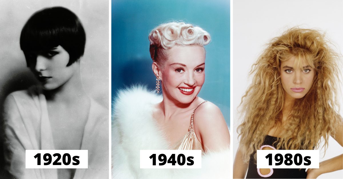 The Fabulous (And Sometimes Strange) Female Hairstyles Of The Last Two  Centuries