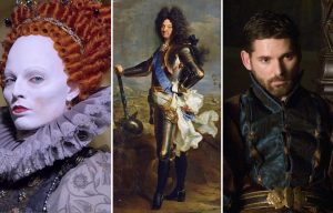 Margot Robbie as Queen Elizabeth I + King Louis XIV + Eric Bana as King Henry VIII