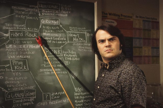 Jack Black in School of Rock