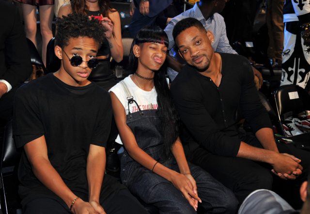 Jaden, Willow and Will Smith 