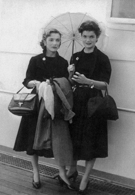 Jackie and Lee in 1951