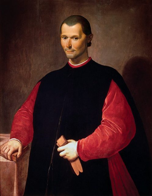 Portrait of Machiavelli