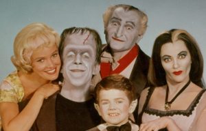 Color photo of the Munster famliy