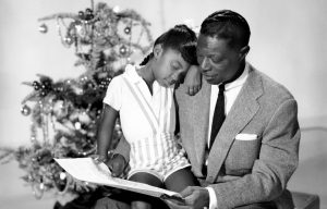 Nat "King" Cole and his daughter Natalie Cole
