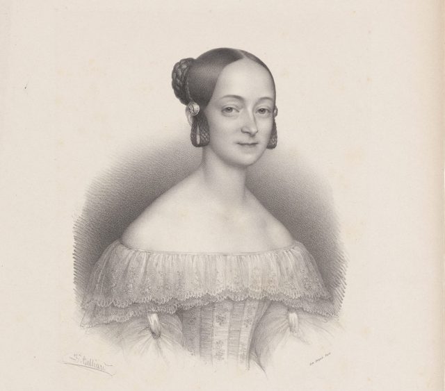 Drawing of Marie Taglioni 