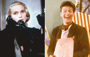 Eva Marie Saint as Eve Kendell in 'North By Northwest' + Dick Van Dyke as Bert in 'Mary Poppins'