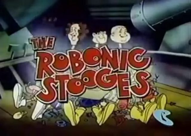 Screen capture of The Robonic Stooges Cartoon Series, Hanna-Barbera Productions