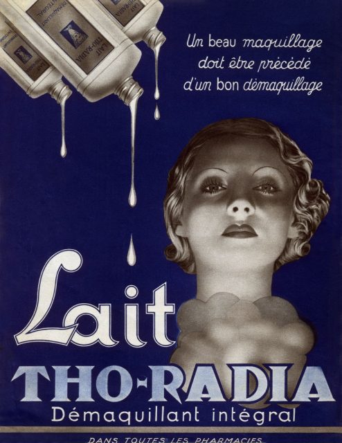 French advertisement for Tho-Radia