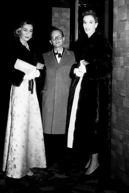 Truman Capote, Gloria Vanderbilt and Babe Paley 