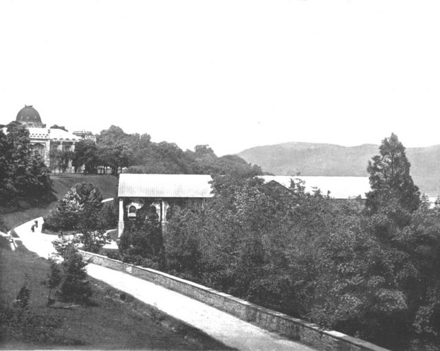 West Point on the Hudson, New York State, USA, circa 1900. Artist Unknown. (Photo Credit: The Print Collector/Getty Images)