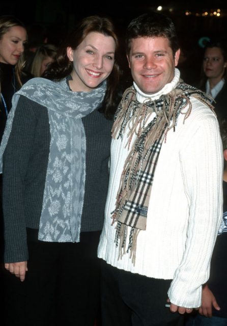 Christine Astin and Sean Astin during “Harry Potter and The Sorcerer’s Stone” Los Angeles Premiere (Photo Credit: Jim Smeal/Ron Galella Collection via Getty Images)