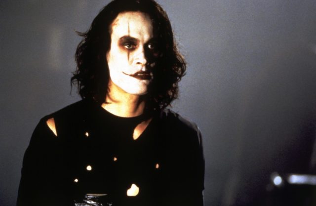 Brandon Lee as Eric Draven in 'The Crow'