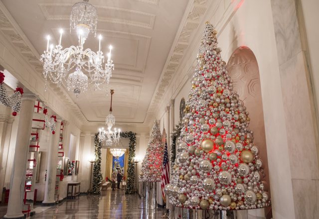 Christmas Tree Inside White House