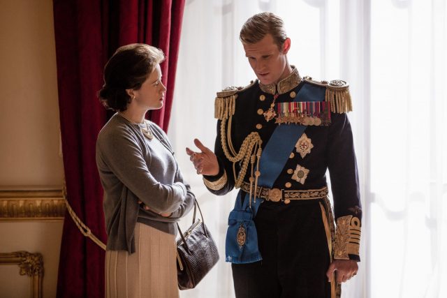 Claire Foy and Matt Smith 