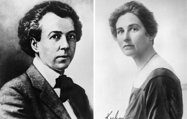 Frank Lloyd Wright and Mamah Borthwick 