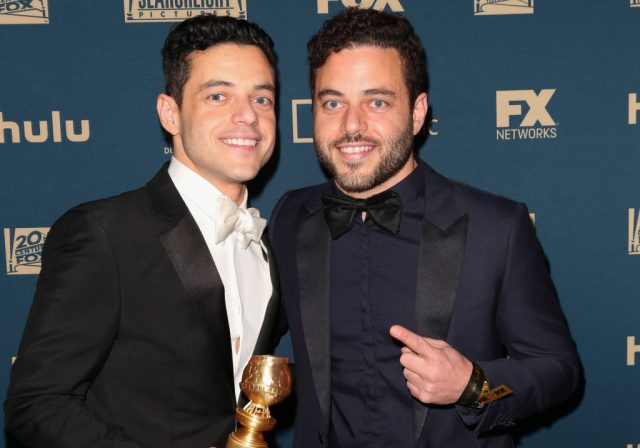 Actor Rami Malek (L) and Sami Malek (R) attend the FOX, FX and Hulu 2019 Golden Globe Awards after party (Photo Credit: Paul Archuleta/FilmMagic)