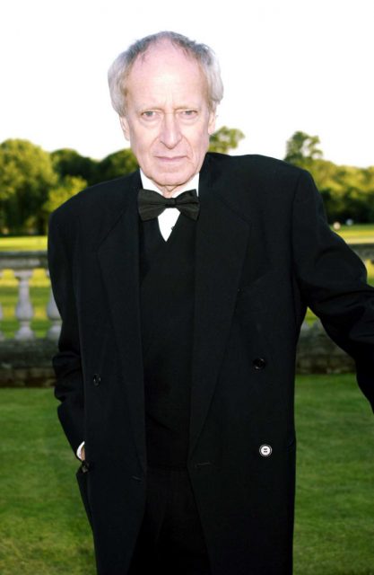 007 theme tune composer John Barry arrives for the 007 James Bond Gala Dinner celebrating forty years since Dr No (Photo Credit: William Conran – PA Images/PA Images via Getty Images)