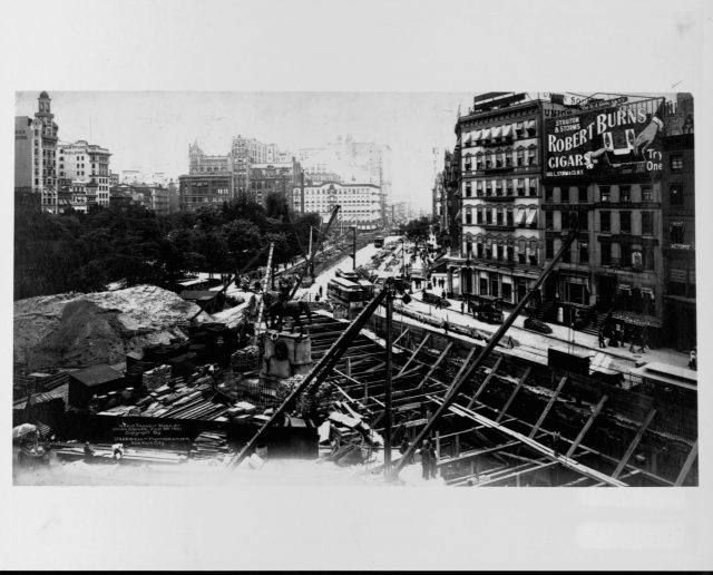 Subway tunnel in Union Square 