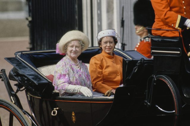 Queen Mother and Princess Margaret 