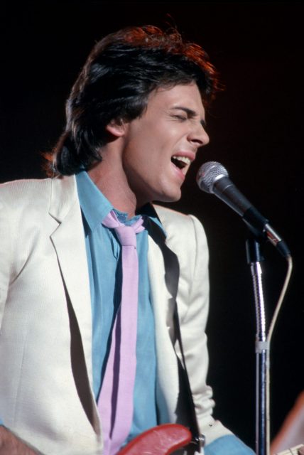 Rick Springfield singing 