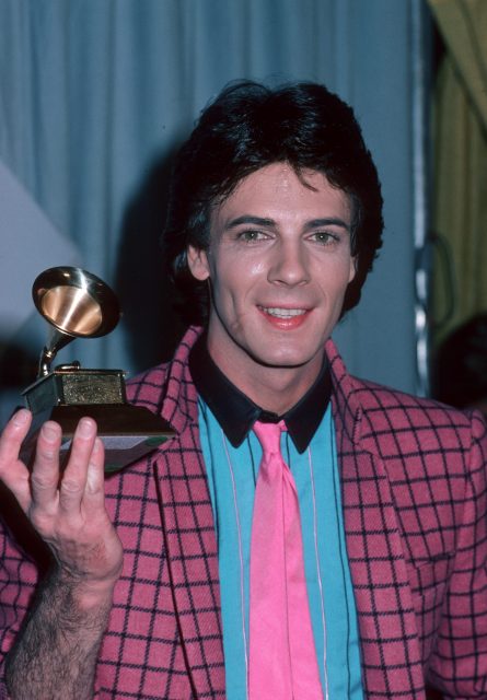 Rick Springsteen with his grammy 