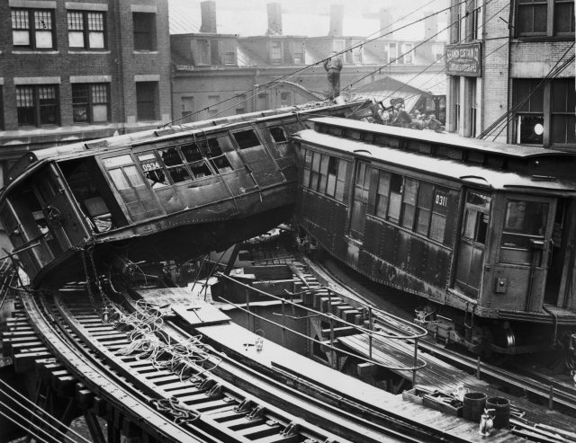 subway train crash 1920 