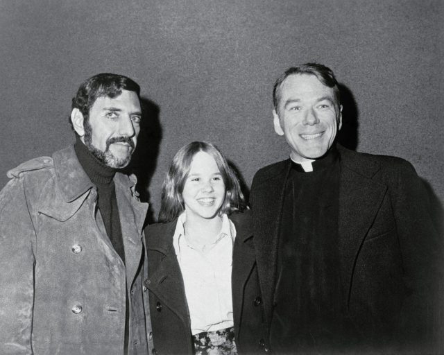 William Peter Blatty, Linda Blair, and William O'Malley 